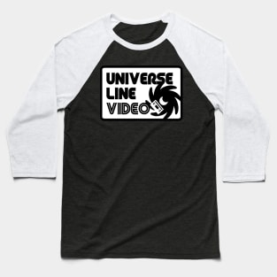 Universe Line Video (BW Switched) Baseball T-Shirt